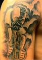 Tom Hardy's Bane tattoo art - tom-hardy fan art