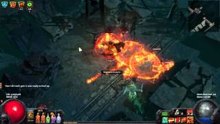 Path of Exile Dual Ming's Heart Cyclone 70 Pier