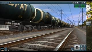 Trainz 2012. Авария поездов