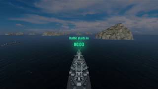 World of Warships Blitz - Tier 8 North Carolina Gameplay