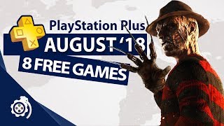 PlayStation Plus (PS+) August 2018