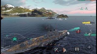 World of Warships Blitz - Wyoming Gameplay - First Impressions