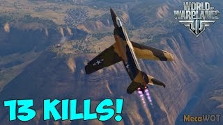 World of Warplanes | Lockheed XF-90 | 13 KILLS - Replay Gameplay 1080p 60 fps