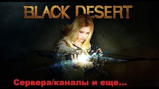 Black Desert: Выбор сервера, что такое канал?как не ошибиться при выборе. Немного о каче)