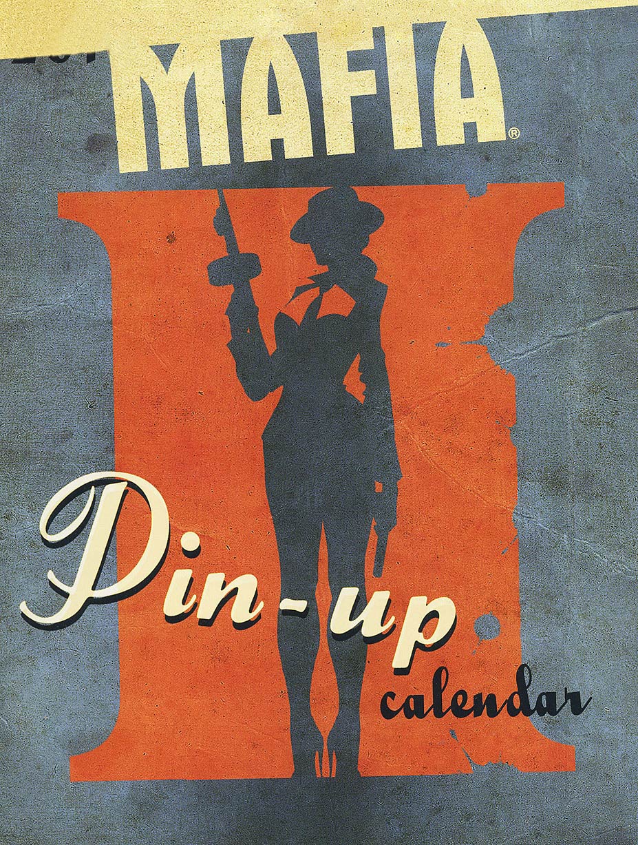 пин-ап девушки для календаря игры Mafia II / pin-up girls