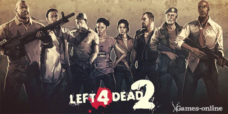 Left 4 Dead 1, 2 игра про зомби на ПК