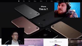 Itpedia Смотрит презентацию Iphone X и Iphone 8 от Apple Стрим 12.09.17