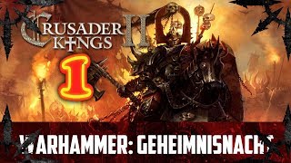 Crusader Kings 2 Warhammer Geheimnisnacht. Темный Крестовый поход #1. Пустоши Хаоса.